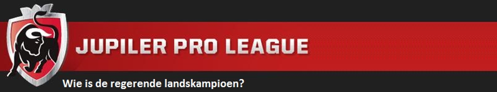 Belgian Pro League backgound