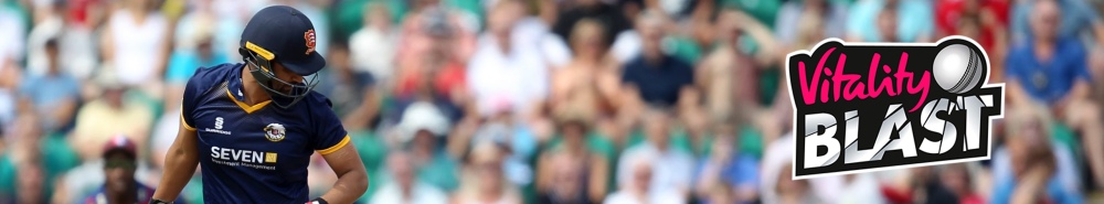 English t20 Blast backgound